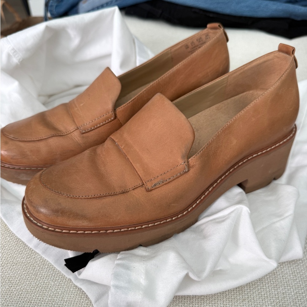 Madewell Brown Leather Loafers